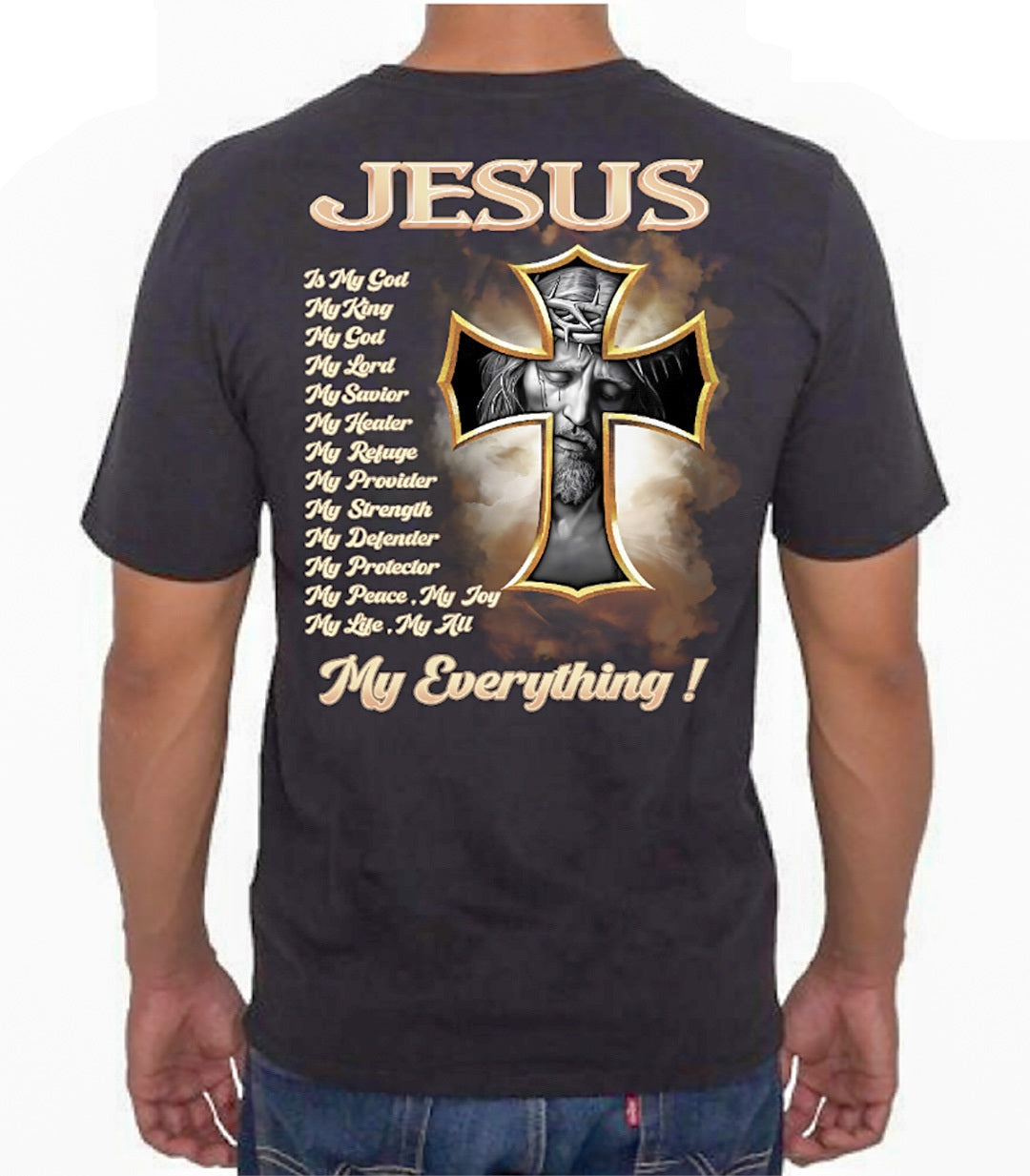 Short Sleeve T Shirt - Jesus Christ King of the King